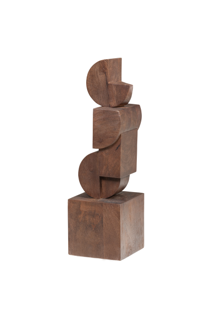 377942 B 02 VS Draxa sculptuur ornament hout bruin FA