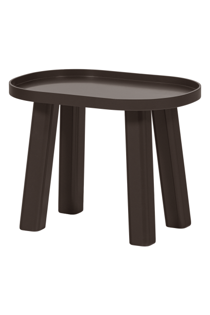378048 D 01 VS Mosa bijzettafel hout 60x41 cm donkerbruin FA
