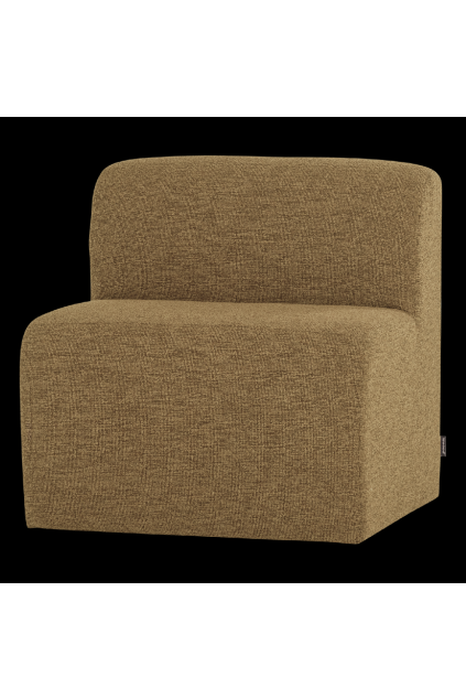 378033 GM 02 VS WP Mojo base eetbank 84cm rugleuning boucle geel bruin melange FA