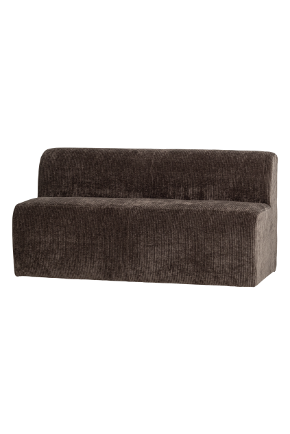 378032 B 02 VS WP Mojo Base eetbank 164cm rugleuning ribstof bruin FA