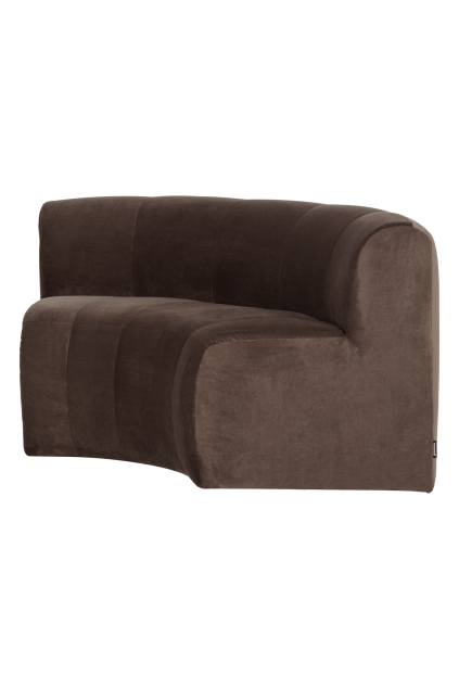 378036 VB 02 VS WP Mojo Base eetbank hoek rug velvet bruin FA