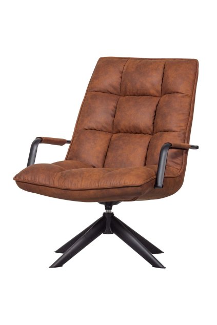 jouke leather otocne kreslo s podruckami