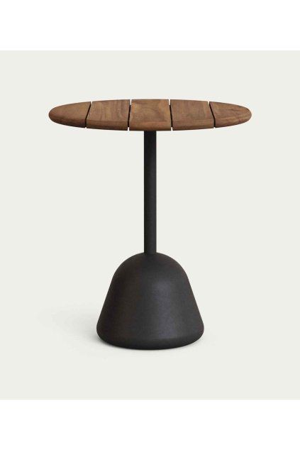 saura black walnut bistro stol