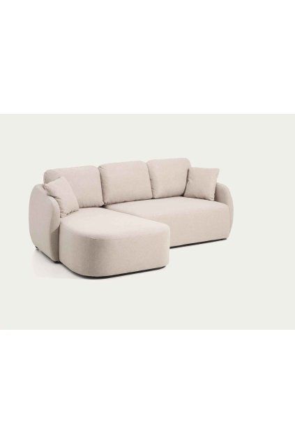 laira 3 left beige roztahovacia pohovka