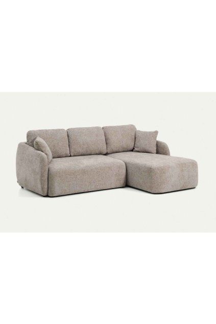 laira 3 right taupe roztahovacia pohovka