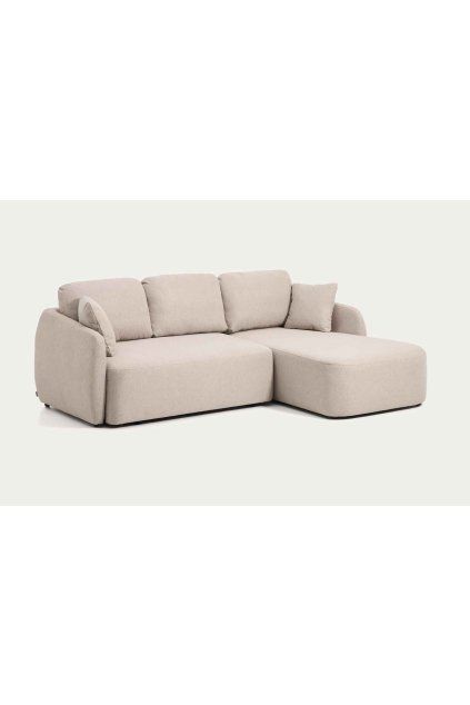 laira 3 right beige roztahovacia pohovka