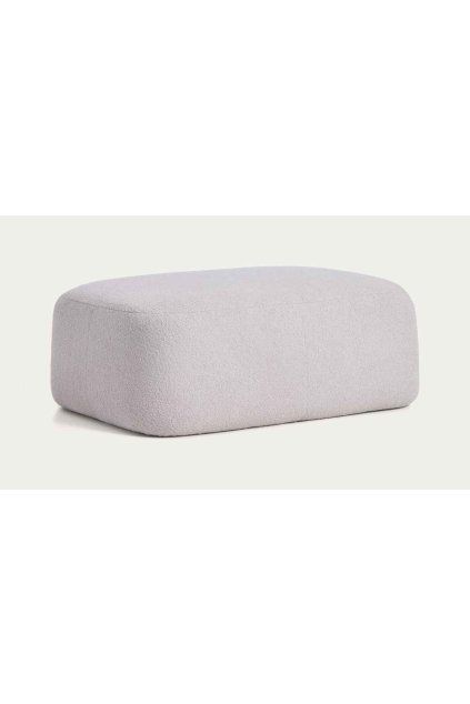 martina boucle stone taburet
