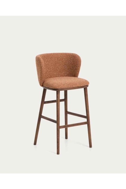 ciselia chenille walnut barova stolicka