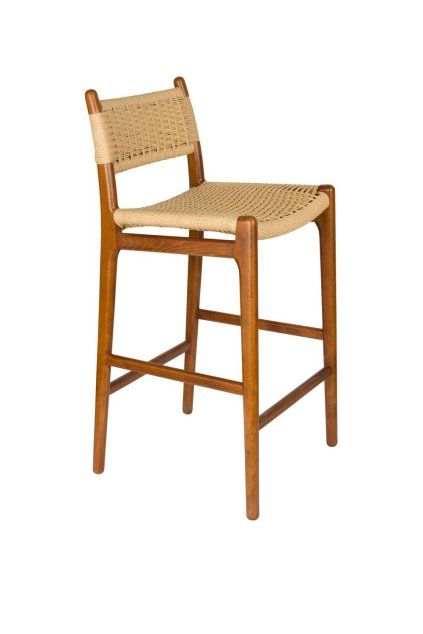 dutchbone cecile walnut pultova stolicka