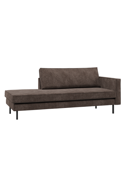 800746 I 01 VS WP Rodeo daybed rechts ribstof bruin F1