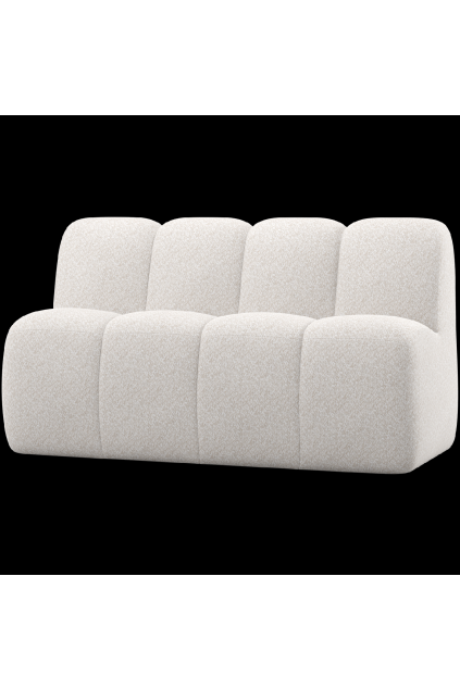 377462 WE 01 VS WP Mojo eetbankje 164 cm met rugleuning wollig ecru F1