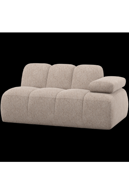 377455 WD 01 VS WP Mojo 1 5 zits element arm rechts wollig donkerzand F1