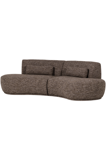 377654 RM 01 VS ES Batavier half ronde bank 4 zits bruin melange FA