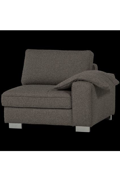 400540 A 01 VS VT Lazy 1 zits element met arm rechts boucle antraciet FA