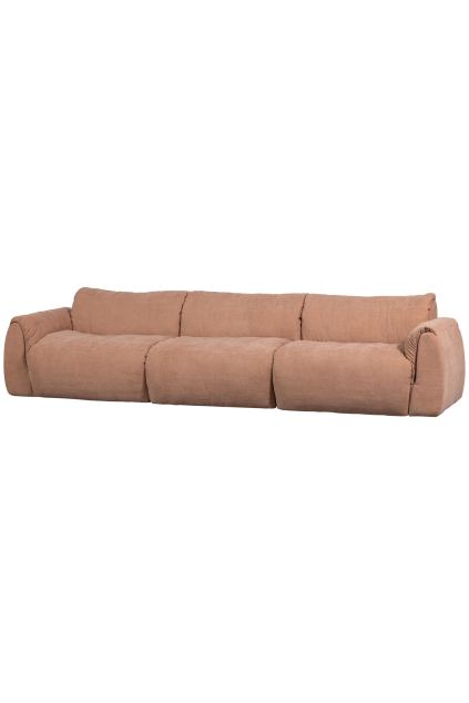377531 OP 01 VS WE Baggy 3 zits bank geweven oudroze FA