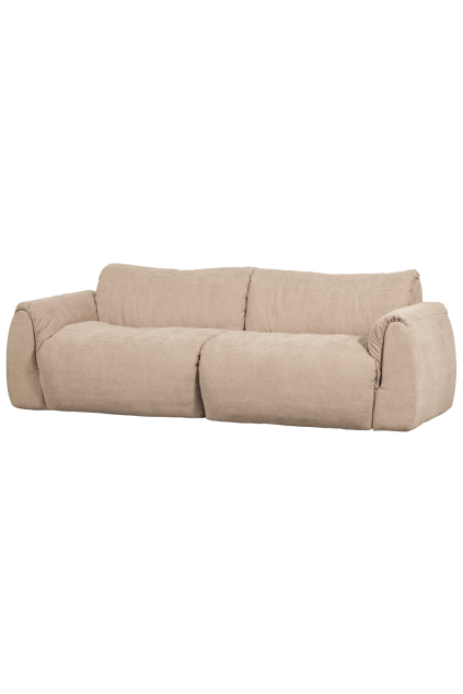 377530 SN 01 VS WE Baggy 3 zits bank geweven chenille zand FA PS