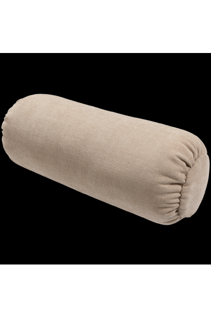 377527 SN 01 VS WE Baggy rolkussen geweven chenille zand FA