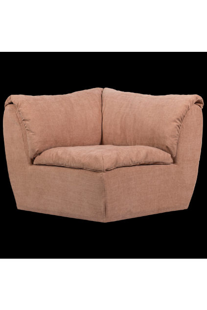 377523 OP 01 VS WE Baggy hoekelement geweven chenille oudroze FA