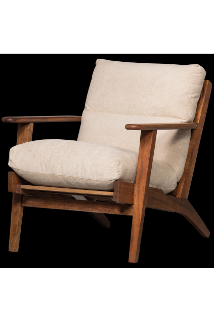 373975 N 02 VS BP Houston fauteuil boucle hout naturel SA