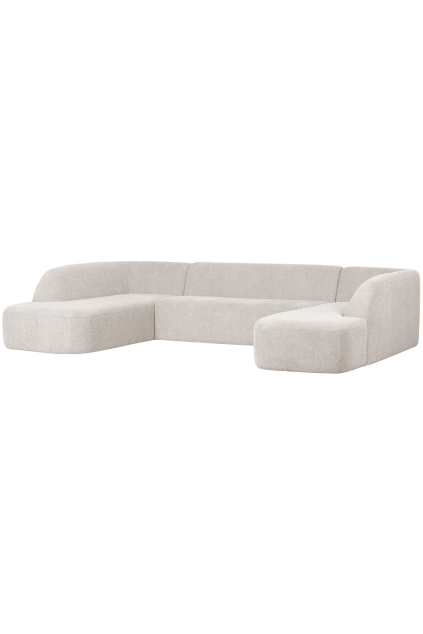 801367 P 02 VS BP Sloping U vorm bank pearl melange SA