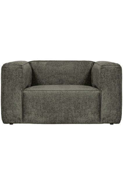 377316 WP 01 VS WE Bean fauteuil structure velvet waterplant