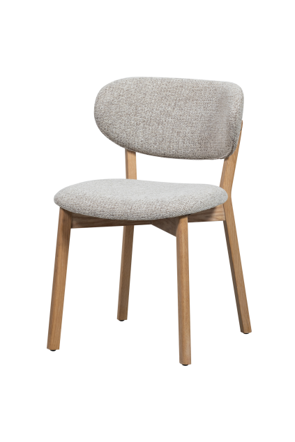 377489 N 01 VS WE Udar eetkamerstoel met houten frame naturel FA