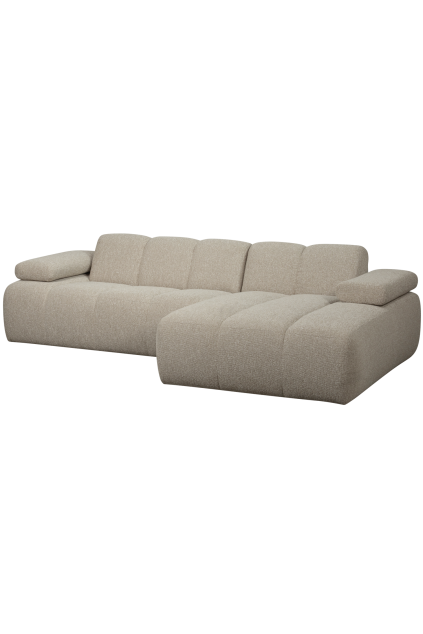 377465 EM 02 VS WE Mojo chaise longue rechts boucle beige melange SA