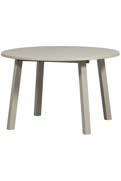 373786 DG 01 VS FQ Janne uitschuifbare eettafel rond eiken dakargrau SA