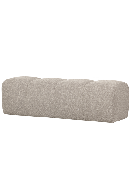 377461 EM 02 VS WE Mojo bankje 160cm boucle beige melange SA