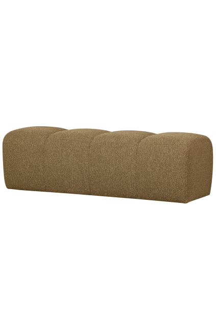 377461 GM 02 VS WE Mojo bankje 160cm boucle geel bruin melange SA