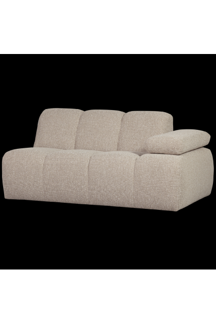 377455 EM 02 VS WE Mojo 1 5 zits met arm rechts boucle beige melange SA