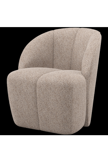 377463 WD 01 VS WP Mojo draaifauteuil wollig donkerzand F1