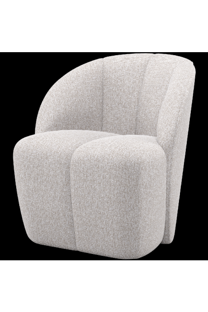 377463 CM 01 VS WP Mojo draaifauteuil boucle ecru melange F1