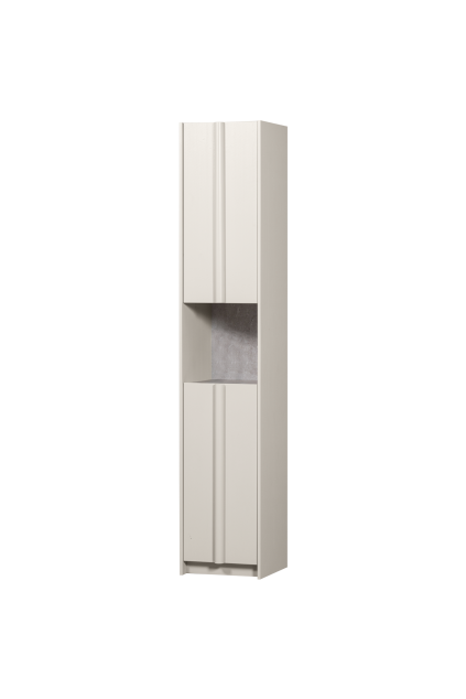 373993 D 02 VS WE Basu smalle kast 40cm grenen dust incl concrete decor EA