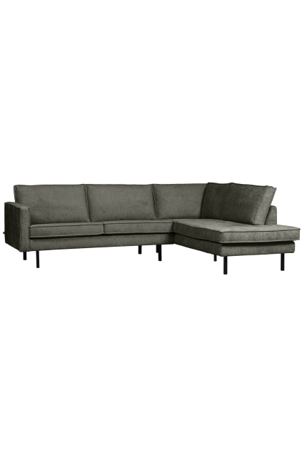 800971 FR 02 VS WH Rodeo hoekbank rechts structure velvet frost SA