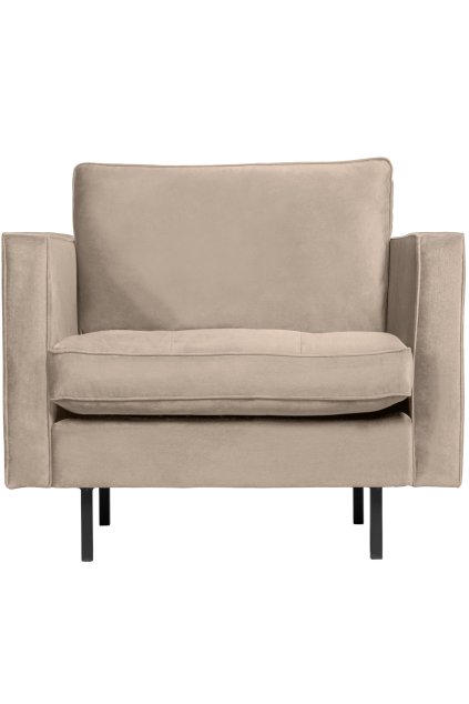800888 K 01 VS BP Rodeo classic fauteuil velvet khaki PS EA