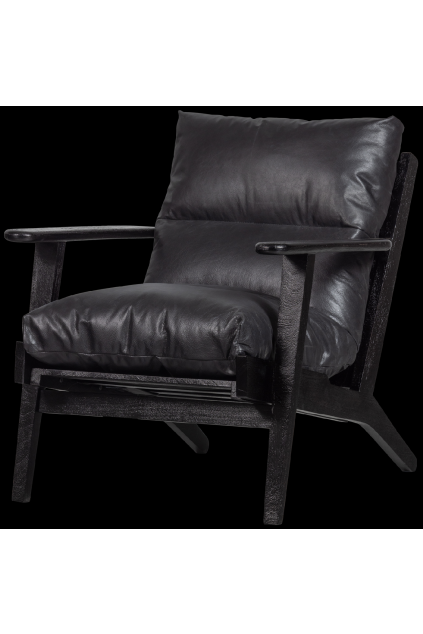 373975 Z 02 VS BP Houston fauteuil echt leer zwart SA