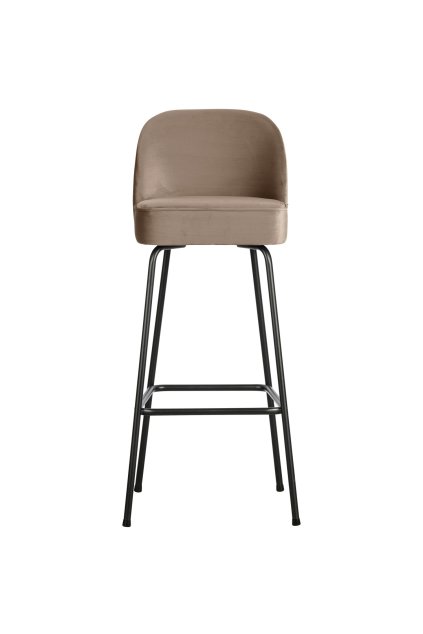 800293 K 01 VS BP Vogue barstoel 80cm fluweel khaki EA