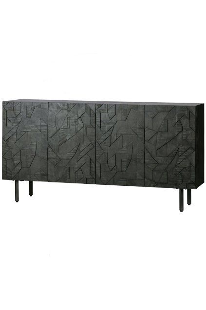 801094 Z 02 VS BP Counter dressoir hout zwart EA