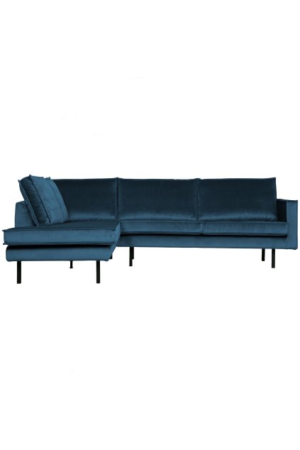 800972 45 01 VS BP Rodeo hoekbank links velvet blue EA