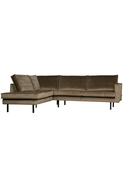 800972 12 02 VS BP Rodeo hoekbank links velvet taupe