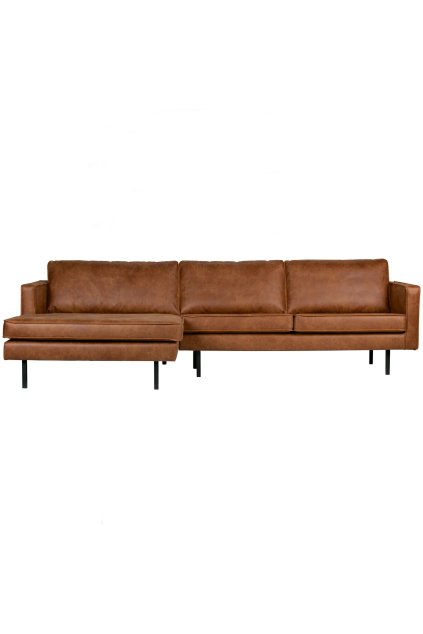800905 B 01 VS BP Rodeo chaise longue links cognac EA