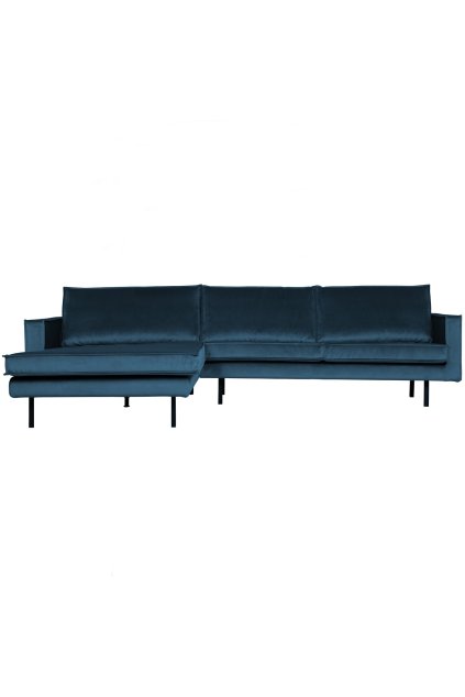 800905 45 01 VS BP Rodeo chaise longue links velvet blue EA