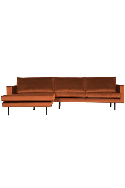 800905 126 01 VS BP Rodeo chaise longue links velvet roest EA