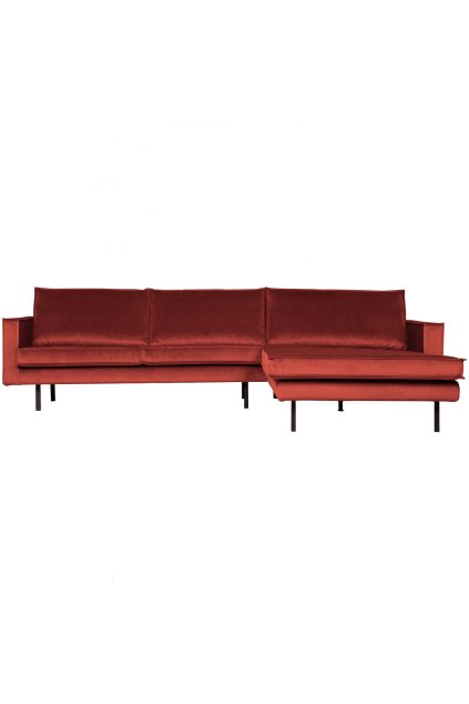 800902 205 01 VS BP Rodeo chaise longue rechts velvet chestnut PS EA