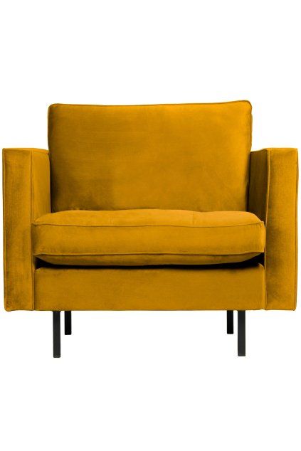 800888 132 01 VS BP Rodeo classic fauteuil velvet oker PS EA
