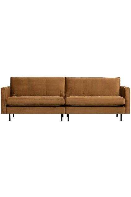 800576 14 01 VS BP Rodeo classic 3 zits bank velvet honing geel EA