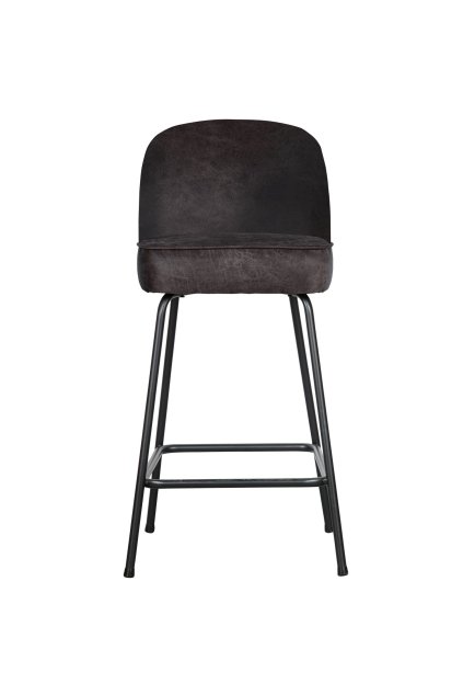 800294 01 01 VS BP Vogue barstoel 65 cm leer zwart PS EA