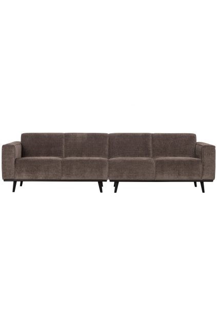 378657 T 01 VS BP Statement 4 zits bank 280 cm platte brede rib taupe PS EA