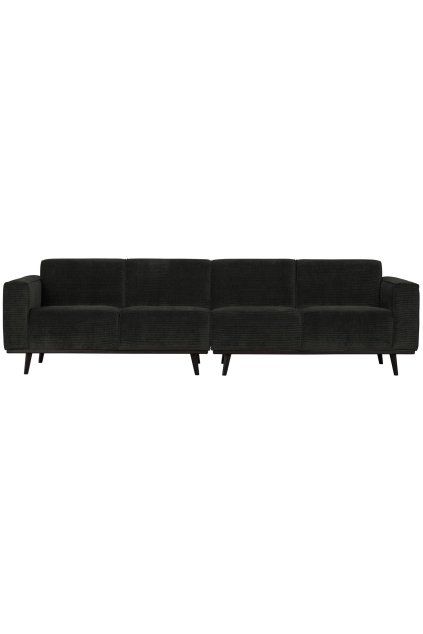 378657 G 01 VS BPH Statement 4 zits bank 280 cm platte brede rib graphite PS EA